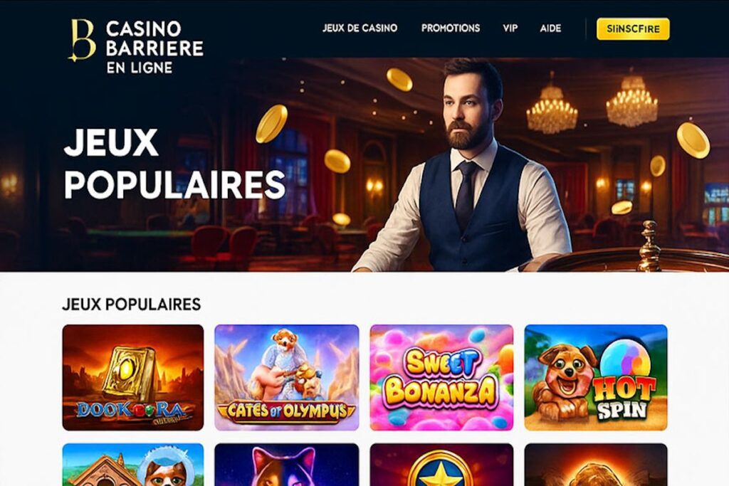 Barrière Casino en ligne