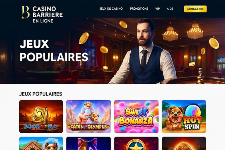 Barrière Casino en ligne