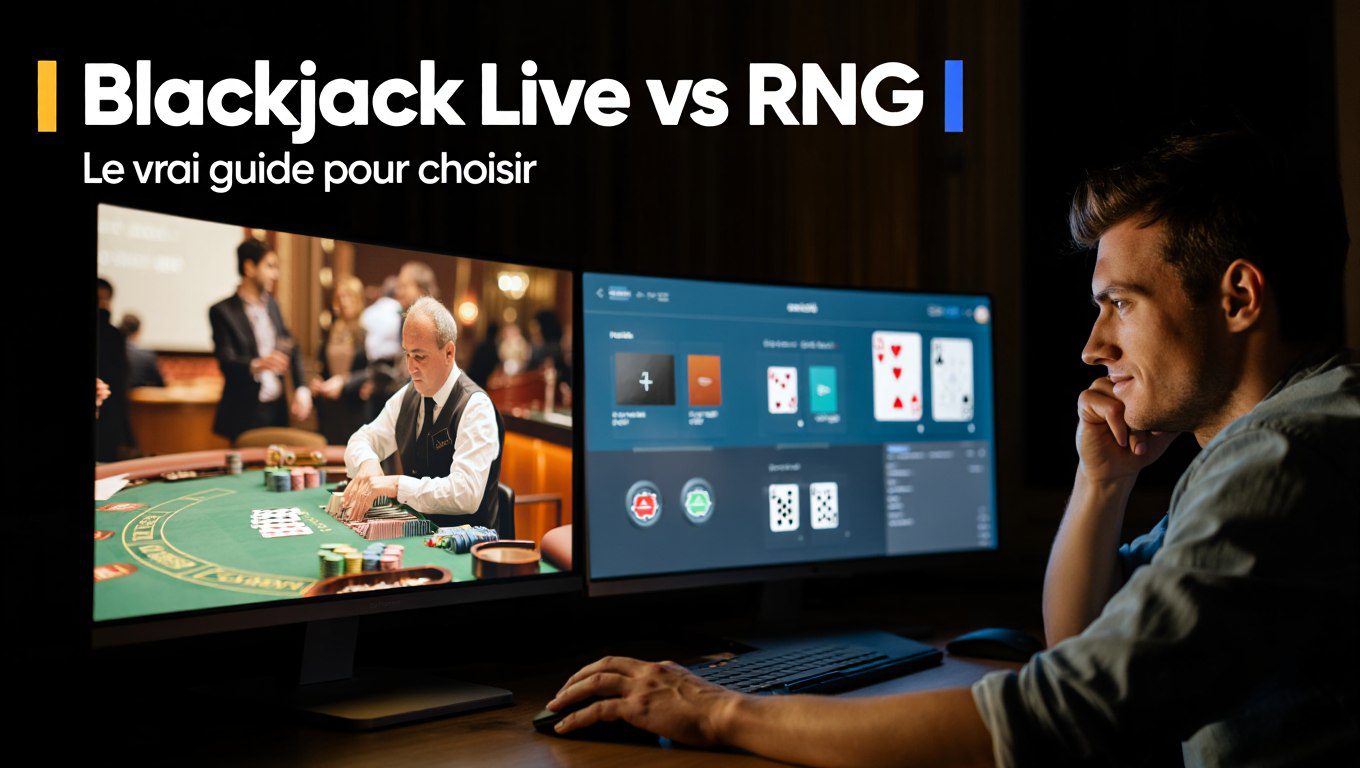 Casino en ligne blackjack live ou RNG