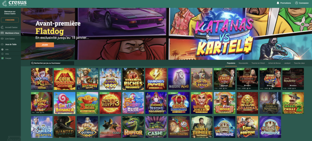 Est-ce que Cresus Casino est le meilleur casino en ligne en France en 2026