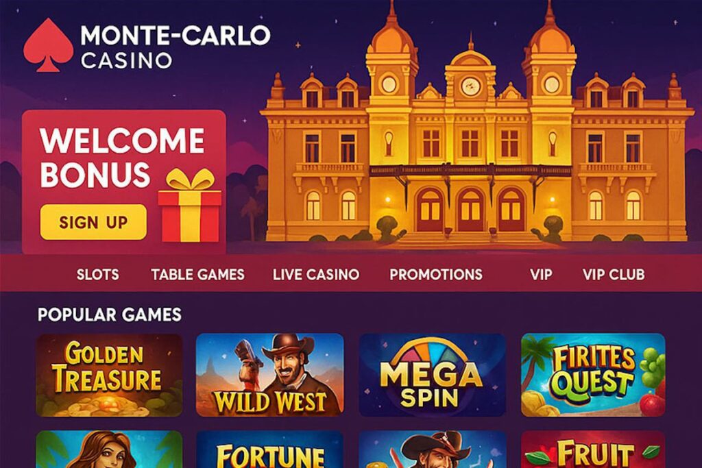 Monte-Carlo Casino : Le prestige de Monaco à portée de clic